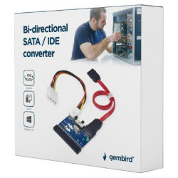 Conversor Bi-Direcional SATA/IDE Gembird - 